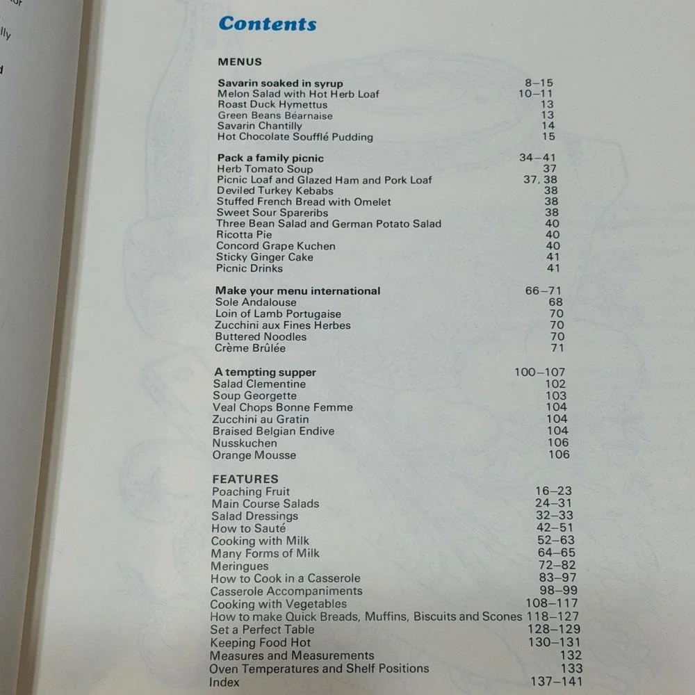 Vintage 1972 Grand Diplôme Cooking Course Vols 1-4 HC Cookbook Gourmet Recipes